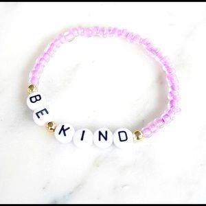 Be Kind homemade bracelet